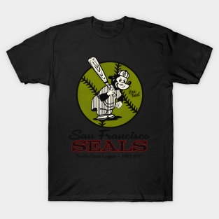 San Francisco Seals Pcl Baseball T-Shirt